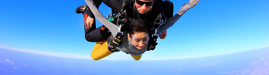 Sarika Baheti Sky Diving